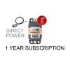 X2 Transponder MX Direct Power + 1 year Subscription (pack)
