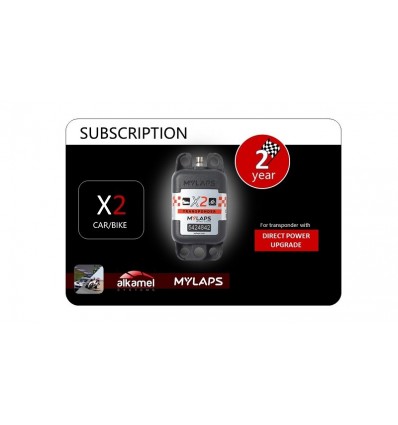 2 Year Car / Bike Subscription Card Direct Power X2 Transponder